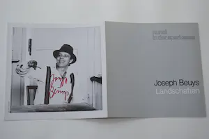 Joseph Beuys - "Landschaften", Begleitheft zur Ausstellung, handsigniert kopen? Bied vanaf 200!