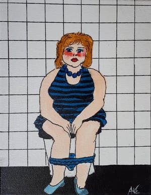 Anke Peddemors - Kunst voor het kleinste kamertje kopen? Bied vanaf 15!