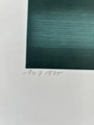 Claudia Keller - Turquoise landschap kopen? Bied vanaf 50!