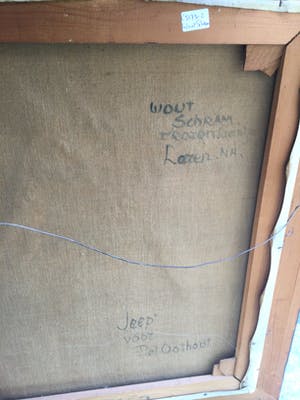 Wout Schram - C5173-2, Paardenhoofd "Jeep" jan. '55 kopen? Bied vanaf 750!