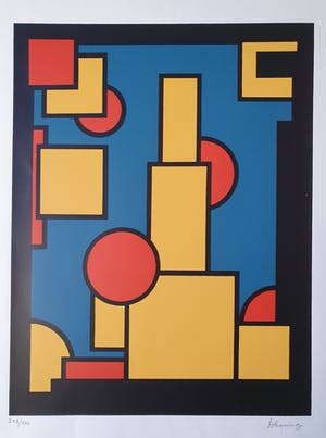Dirk Koning - Constructivistische Compositie kopen? Bied vanaf 150!