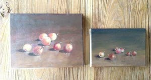 Niet of onleesbaar gesigneerd - Pendant "Kruisbessen" naar Helmantel kopen? Bied vanaf 1!