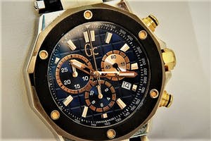 1273 - Stoer edelstalen polshorloge Guess Collection X72025G7S Sport Chronograaf kopen? Bied vanaf 170!