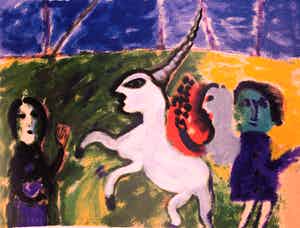 Eugene Brands - Eenhoorn verkocht voor € 425!