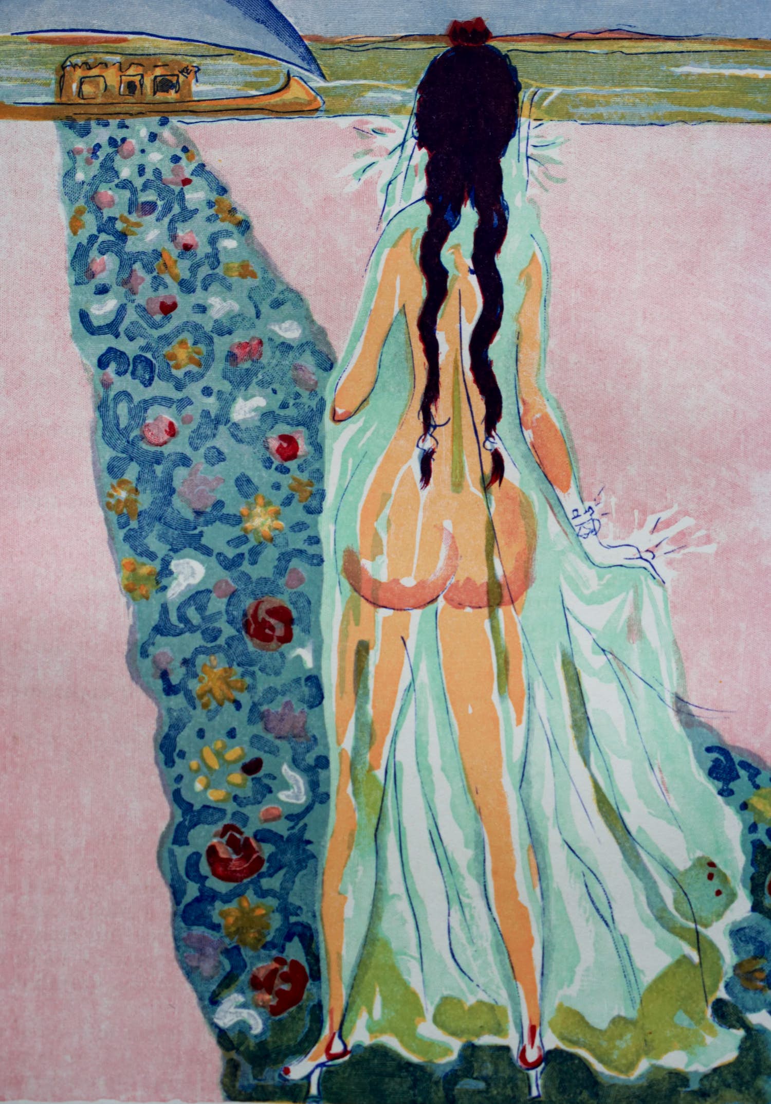 Kees van Dongen - Houtgravure - La Barque d'Or kopen? Bied vanaf 50!
