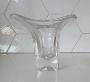 Max Verboeket - Blankglazen dikwandige vaas uit de Twen serie kopen? Bied vanaf 25!