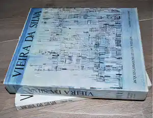 Maria Elena Vieira da Silva - 2 boeken o.a. het monumentale boek gesigneerd doorJ.Lassaigne en Guy Weelen verkauft für € 54!