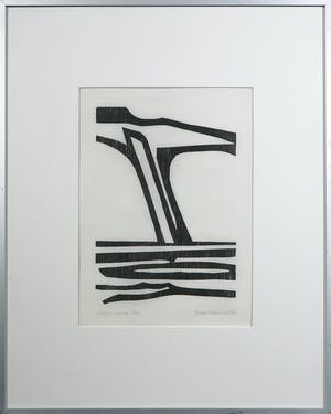 Paul Overhaus - Houtsnede, Winter op de Wadden kopen? Bied vanaf 1!