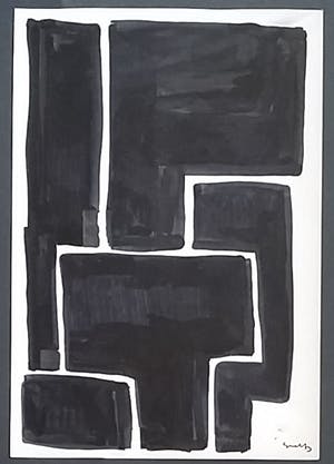 Siep van den Berg - Inkt op papier uit 1963 kopen? Bied vanaf 110!