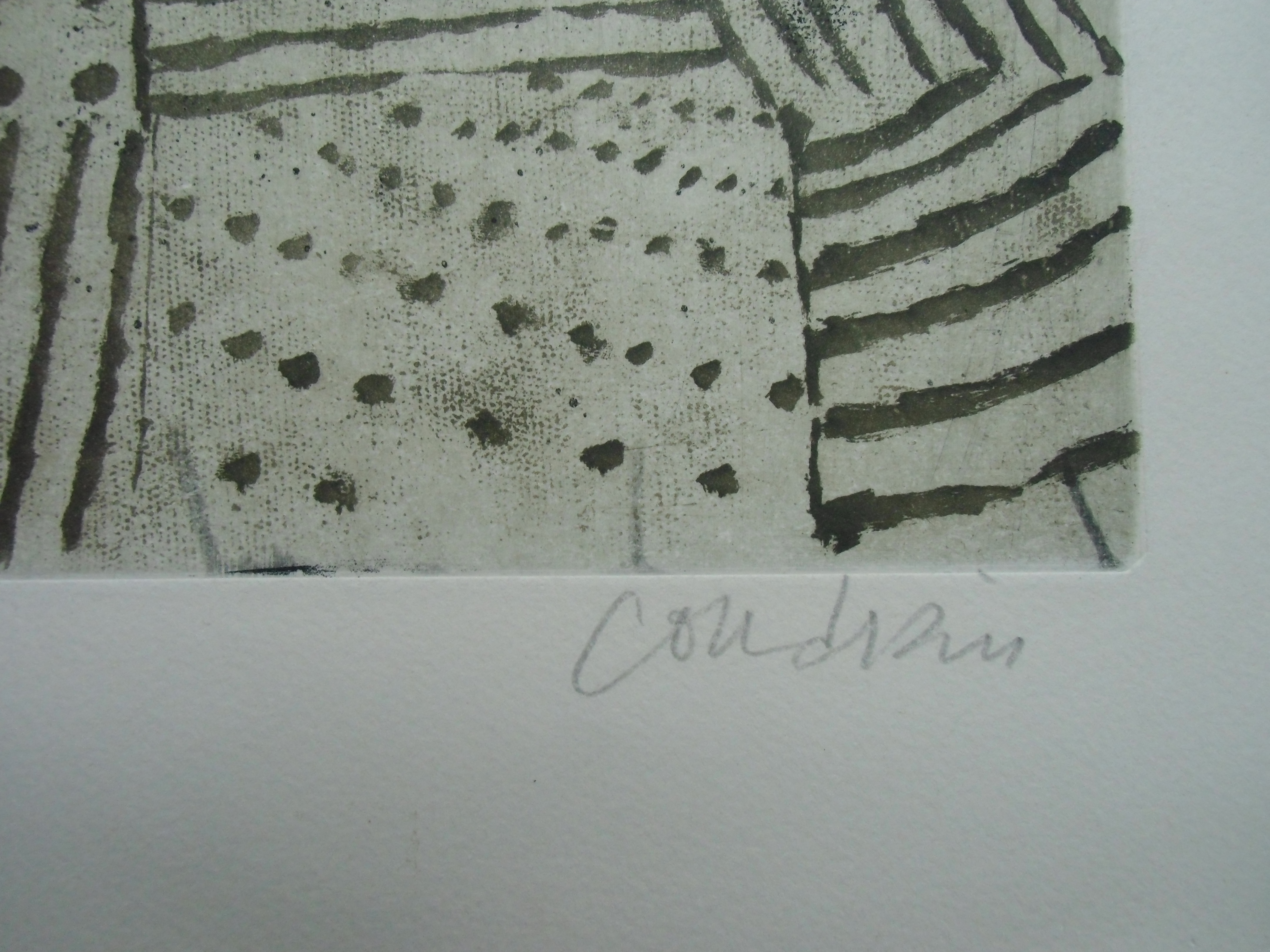 Brigitte Coudrain - CHEVAL AU BORD D'UN PAYSAGE / ETS VAN BRIGITTE COUDRAIN kopen? Bied vanaf 48!