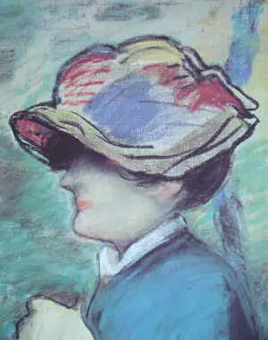 Edouard Manet - Portret van een vrouw met hoed - Offsetlithografie - 1974 kopen? Bied vanaf 80!