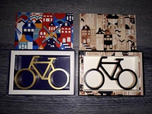 Marcel Wanders - Gouden en houten fiets kopen? Bied vanaf 89!