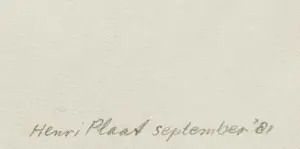 Henri Plaat - Één zangeres met huisknecht voor Bram kopen? Bied vanaf 40!