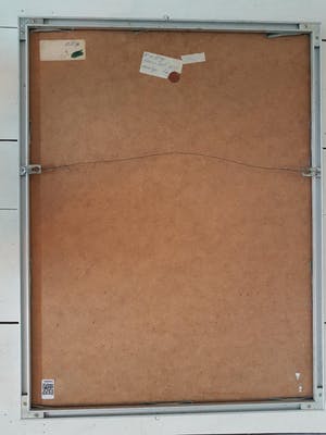 Niet of onleesbaar gesigneerd - Blauwe kast kopen? Bied vanaf 10!
