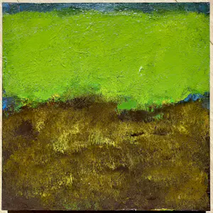 Johan van den Berg - Uitzakkend verte groen, acrylverf op paneel kaufen? Bieten Sie von 60!