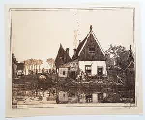 Wijnand Otto Jan Nieuwenkamp - Huisje in Edam verkocht voor € 120!