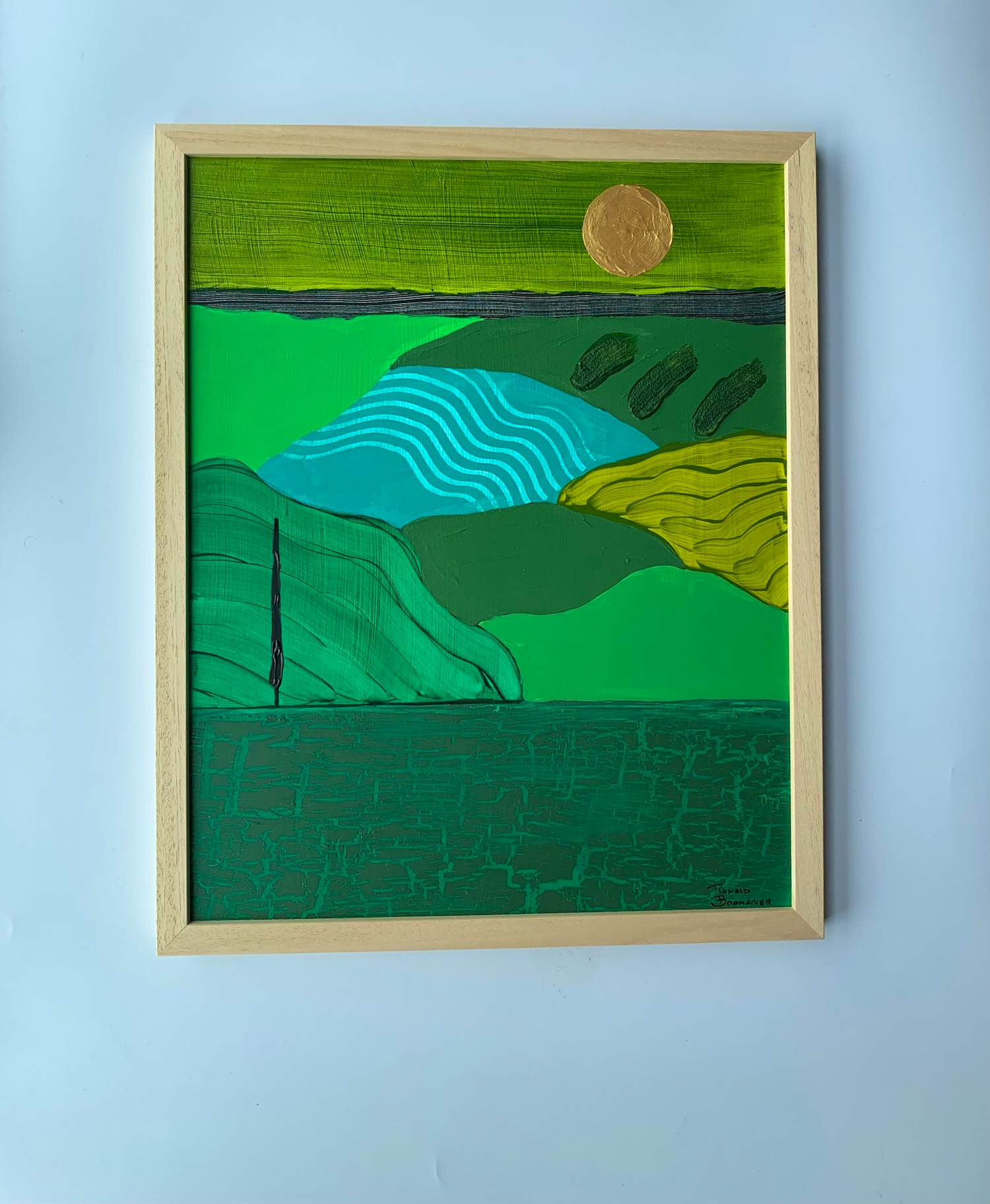 Ronald Boonacker - Italiaans Landschap (certificaat van echtheid) kopen? Bied vanaf 140!