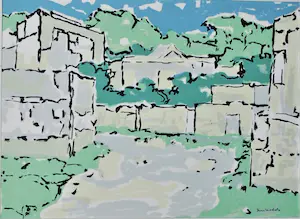 Jan Miechels - France - zeefdruk kopen? Bied vanaf 1!