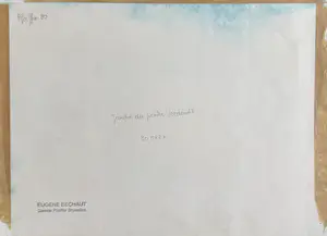 Eugène Eechaut - Wunderschönes abstraktes Aquarell von 1977 / Ausstellung Galerie Pfeiffer Brüssel kopen? Bied vanaf 50!