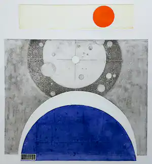 Eduard Flor - 7 juni, aquatint ets verkauft für € 95!