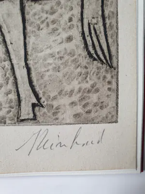 Roger Raveel - 'Hugo Claus 65' met gesigneerde werken van Raveel, Tajiri en Reinhoud kopen? Bied vanaf 875!