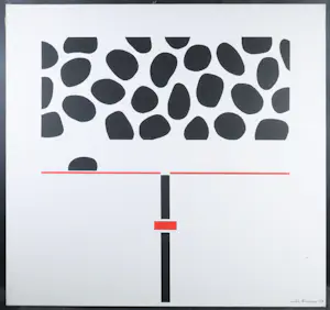 Nic Blans (sr.) - Acryl op doek, Afwijkend gedrag - Ingelijst (Zeer Groot) kopen? Bied vanaf 1!