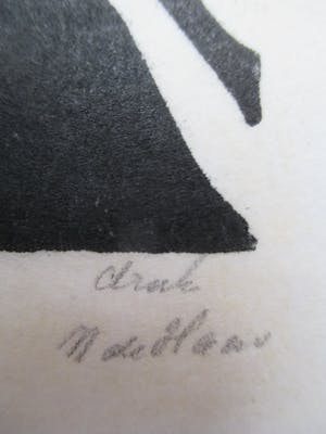 Aad de Haas - Houtsnede kopen? Bied vanaf 20!