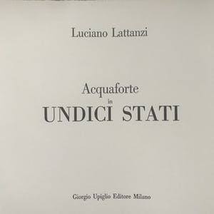 Luciano Lattanzi - 2 gesigneerde etsen - 1976 - 9/18 kopen? Bied vanaf 55!