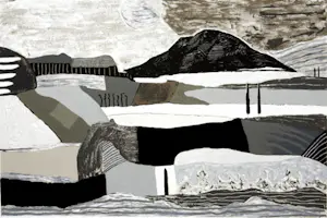 Ronald Boonacker - Zeefdruk NIGHT SKY TOSCANA GROOT!!! kopen? Bied vanaf 145!