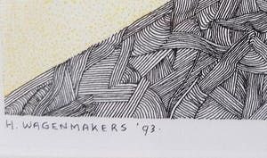 Harm Wagenmakers - abstracte voorstelling kopen? Bied vanaf 1!