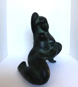 Anja Vosdingh Bessem - "Overspiegeling" in brons. kopen? Bied vanaf 400!