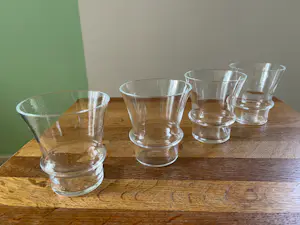 Jan van der Vaart - 4 heldere drinkglazen in originele verpakking kopen? Bied vanaf 50!