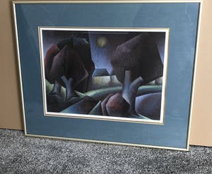 Bauke Weistra - Offset - Landschap - Ingelijst -Épreuve d'artiste kopen? Bied vanaf 30!