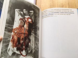 Jan Martens - Het Verleden - zeefdruk/flockdruk in lijst - INCLUSIEF boekwerk kopen? Bied vanaf 75!