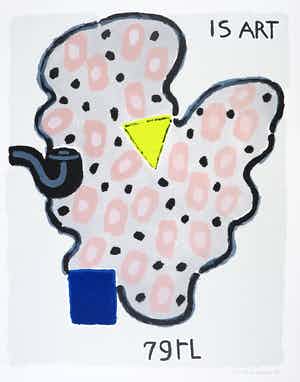 Reinier Lucassen - Litho, Is Art / Prent 190 verkocht voor € 80!