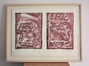 Fabrice Rebeyrolle - Abstracte composities kopen? Bied vanaf 130!