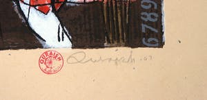 Mohammed Quraish - Zeefdruk, Flying III (Groot) kopen? Bied vanaf 1!