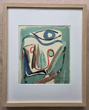 Buy Bram van Velde - Litho. 1952. Derriere Le Miroir.? Bid from 139!