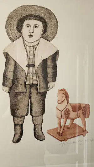 Arja van den Berg - Kind met speelgoedpaard kopen? Bied vanaf 35!