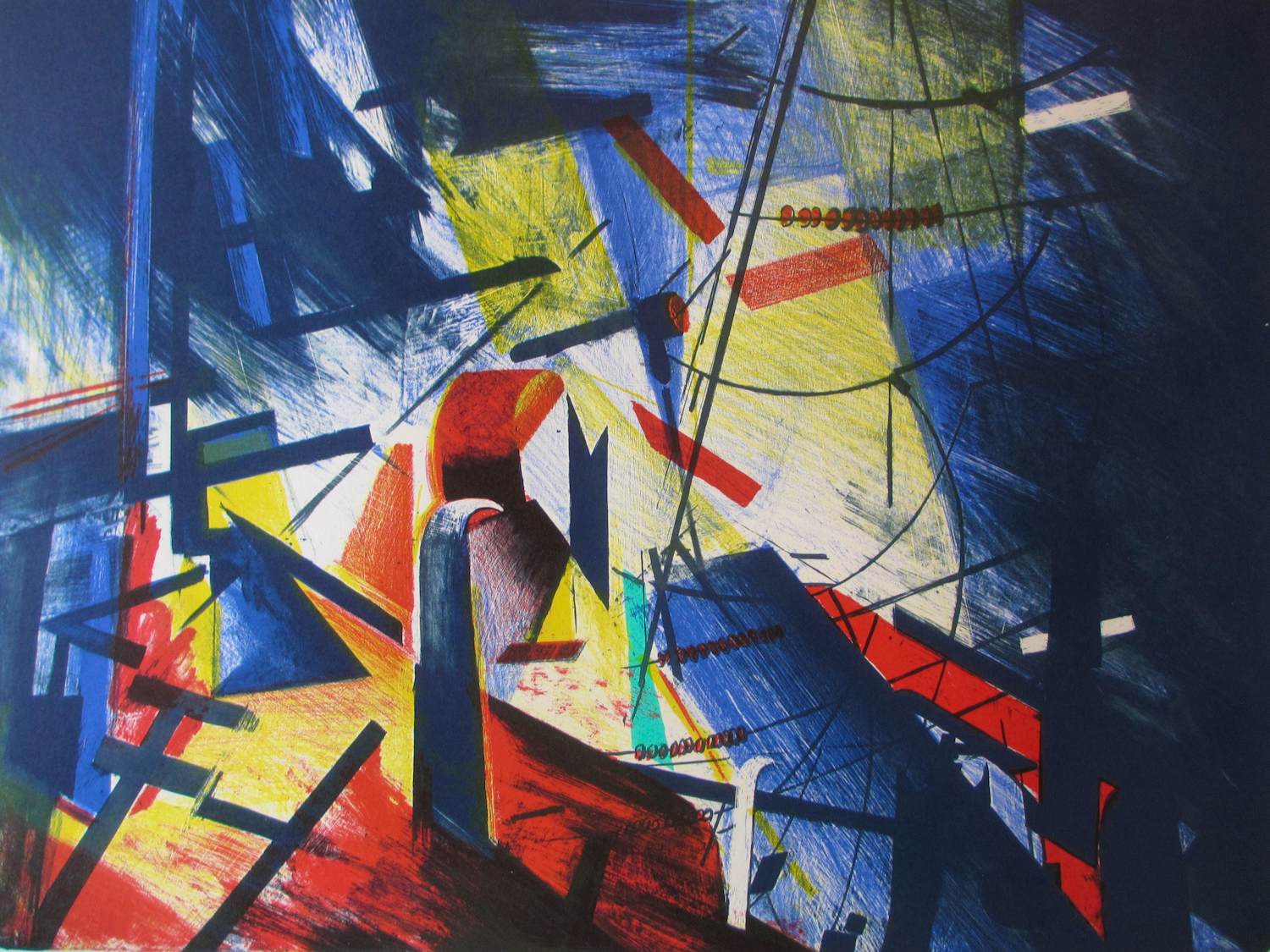 Frieda Van Dun - Hoogspanning kleurenlitho 2001 kopen? Bied vanaf 55!