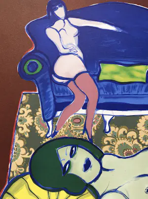 Corneille - litho ‘Le Divan Bleu’ - 1979 kopen? Bied vanaf 330!