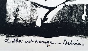 Wim Motz - Litho 'Uit dansen - Silvia' kopen? Bied vanaf 30!