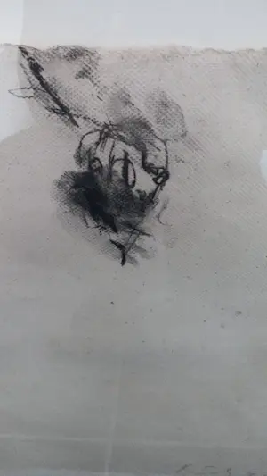 Rik van Iersel - Originele houtskooltekening (1998) kopen? Bied vanaf 140!