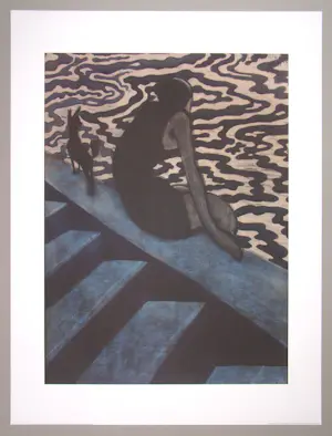 Leon Spilliaert - De Badende, 1910 - Offsetlithografie - 2005 kopen? Bied vanaf 100!
