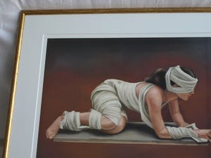 Ans Markus - Litho , “Leeuw” – gesigneerd & ingelijst , 63 x 61 cm kopen? Bied vanaf 150!