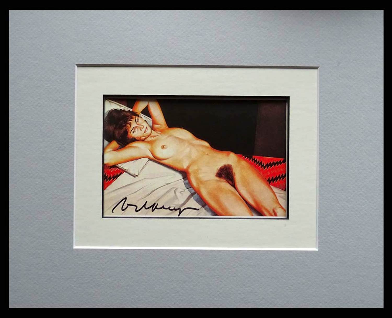 Mel Ramos - Modigliani 2 # - offset - handgsigneerd sold for € 89!