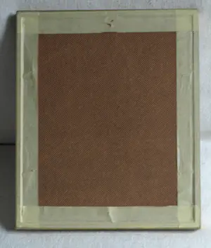 Niet of onleesbaar gesigneerd - Ingelijste ets , Halfnaakte vrouw kopen? Bied vanaf 1!