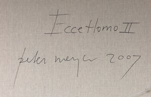 Peter Meijer - Acryl op doek, Tweeluik 'Ecce Homo I & II' (Zeer groot) kopen? Bied vanaf 1000!