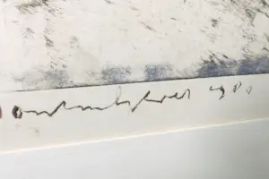 Anton Heyboer - Ets, Zonder titel - Ingelijst kopen? Bied vanaf 1!