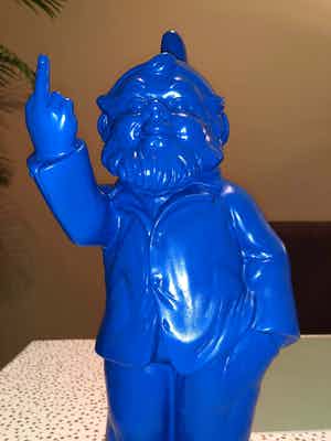 Ottmar Horl - Sponti Activist Gnome Blue verkocht voor € 50!